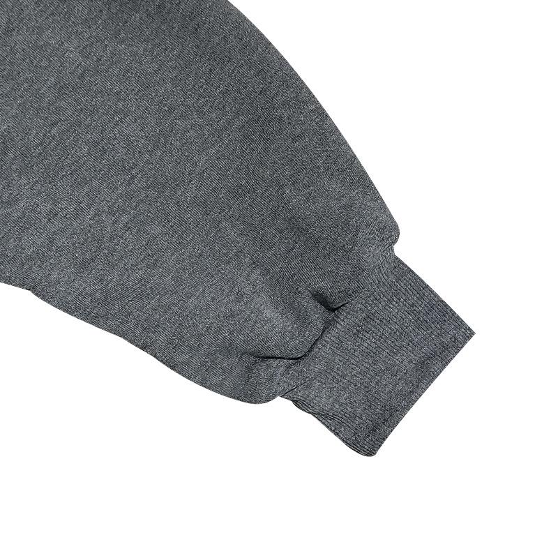 Велюровый пуловер колор-блок со стойкой: Осенне-зимняя свободная повседневная куртка с длинным рукавом и молнией до середины