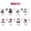 Строительные блоки WM6127, мини-фигурка командира, кирпичи, фигурка десантника, игрушка-десантник