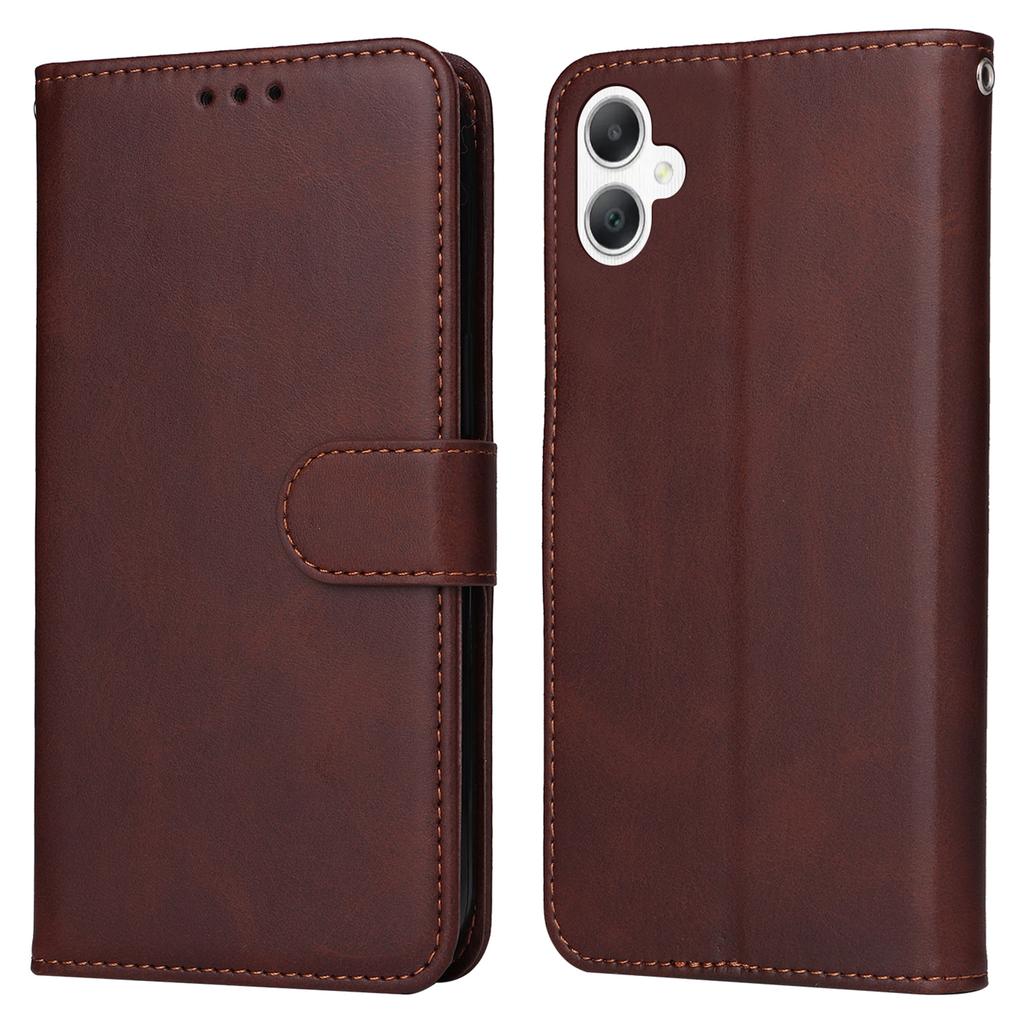 For Samsung Galaxy A06 4G Case PU Leather Phone Cover with Cash/Card Slots