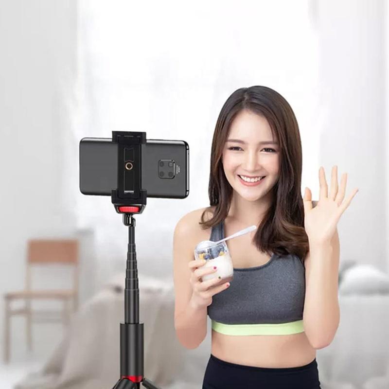 Takenoken Foldable Mobile Phone Clip Holder Plastic Camera Mount and Tripod Mount Hot Shoe Retaining Clamp for Cell Phone