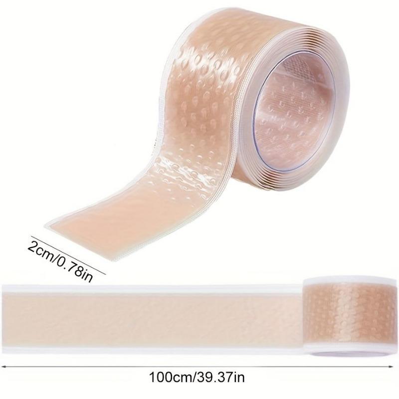 Silicone Gel Blister Bandages Transparent Heel Protector Tape for Foot, Hand & Toe, Shoe Friction Relief, Blister Prevention, Flexible & Breathable