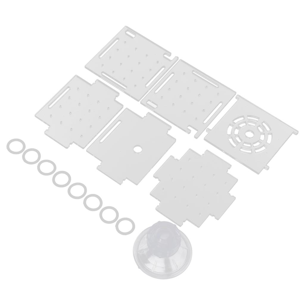 Изолирующая коробка для рыб, акриловая коробка для разведения рыб, аквариумный инкубаторий для маленьких рыб, креветок