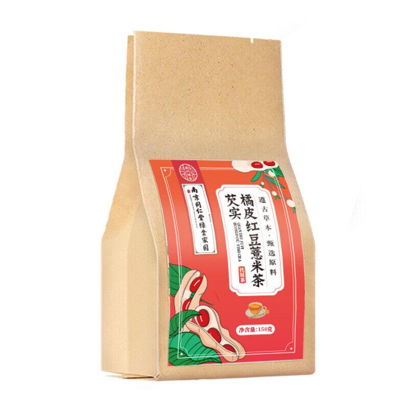 Чай из плодов горгоны Nanjing Tongrentang, апельсиновой цедры, красной фасоли и ячменя