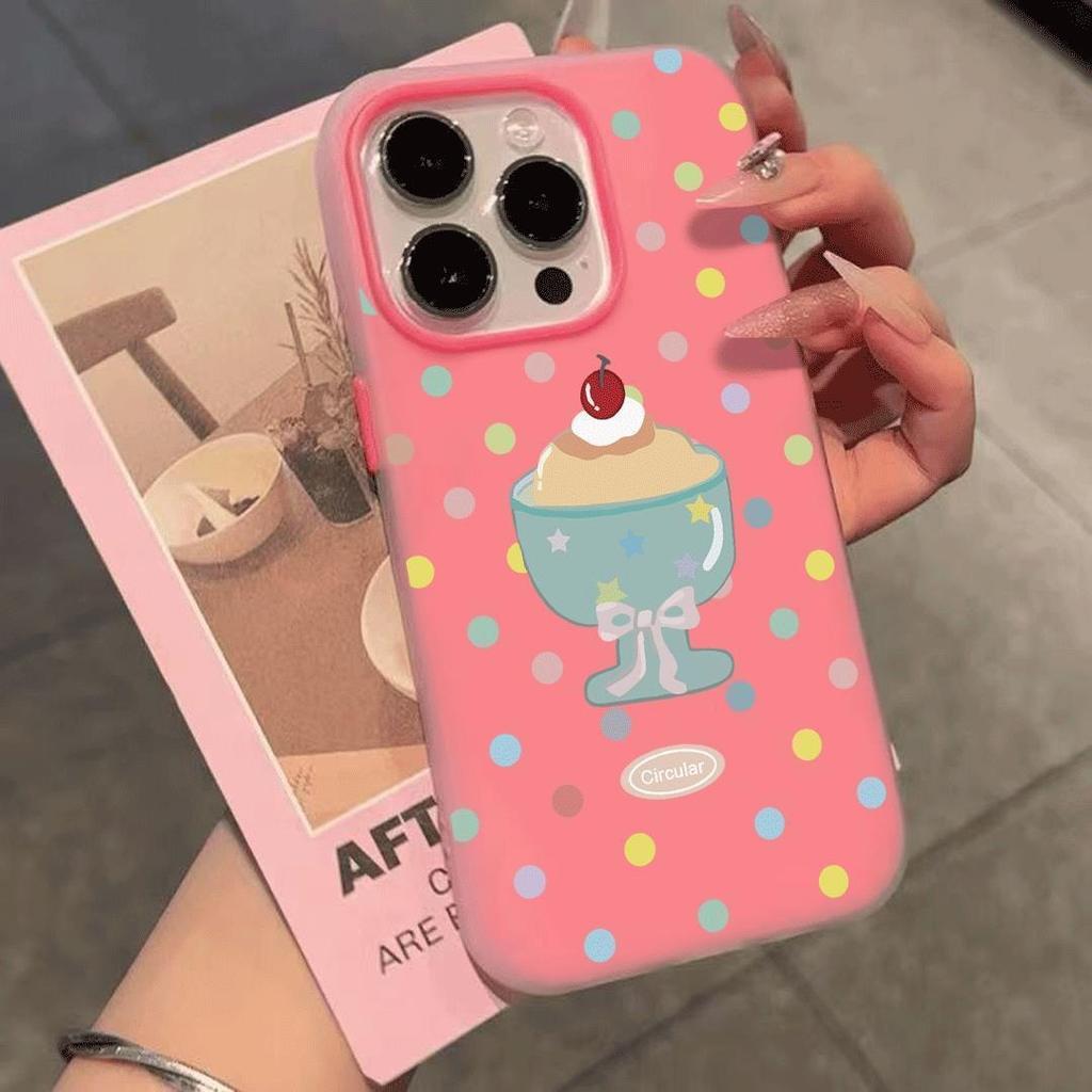 Силиконовый чехол 2-в-1 для мобильного телефона Задняя панель Простой стиль со шнурком и подставкой Креативный мультяшный для защитного чехла для мобильного телефона Apple