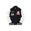 Anta Lifestyle Series Logo Print Single-Breasted Long Sleeve Baseball Jacket Unisex Jackets Black 152318719S-3