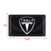 XLGJS1 10Pcs 3D Epoxy Badge Emblem Car Interior/Exterior Decorative Stickers for Tesla Model 3 Model S Model X Y Roadster Hub Caps