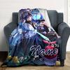 Customizable Genshin Impact4 Throw Blanket – Personalized Name, All-Season Cozy Snug Blanket, Machine Washable, Personalized Blanket