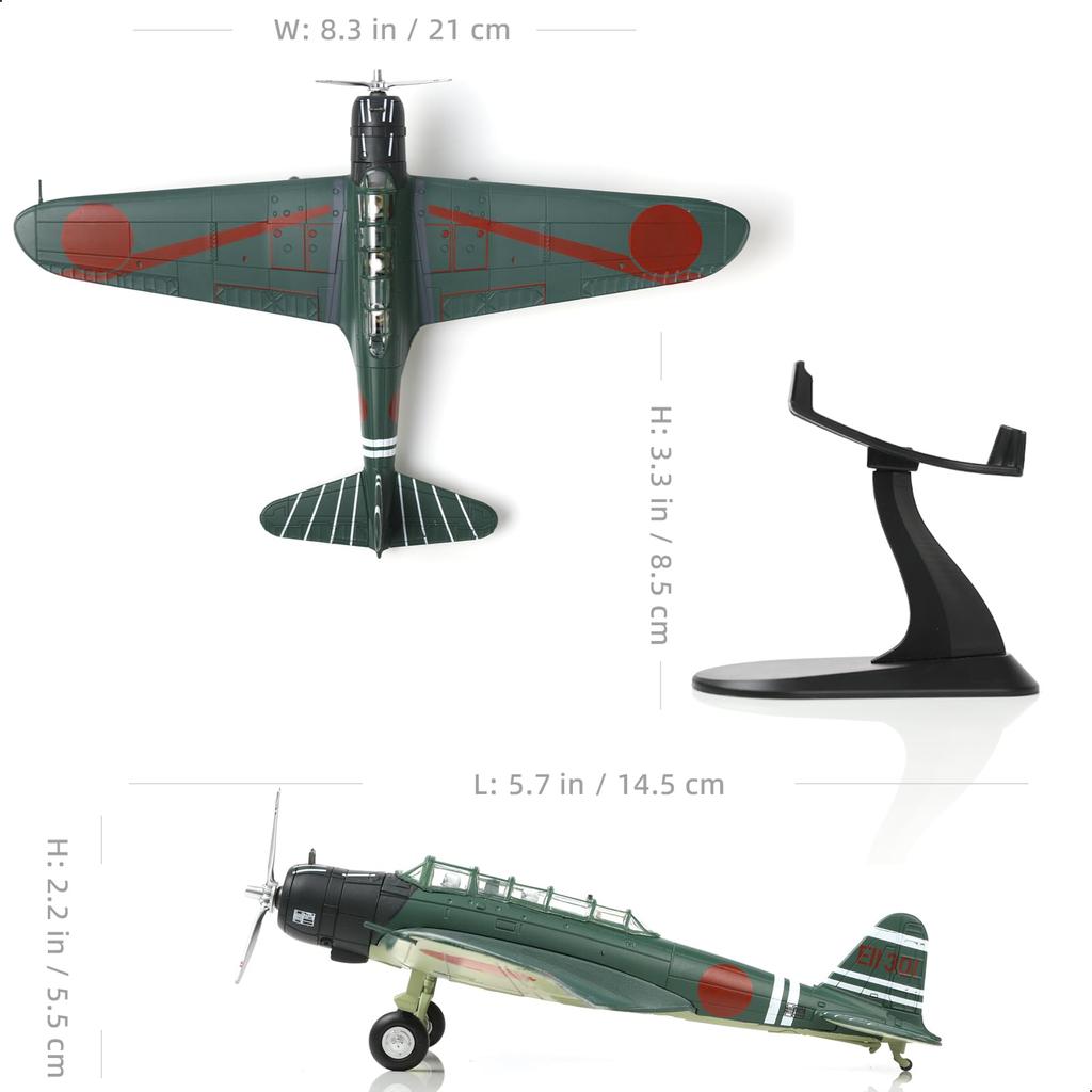 NUOTIE японская модель морского штурмовика Type 97, ретро-истребитель Второй мировой войны, литая металлическая модель самолета для коллекции взрослых военных энтузиастов