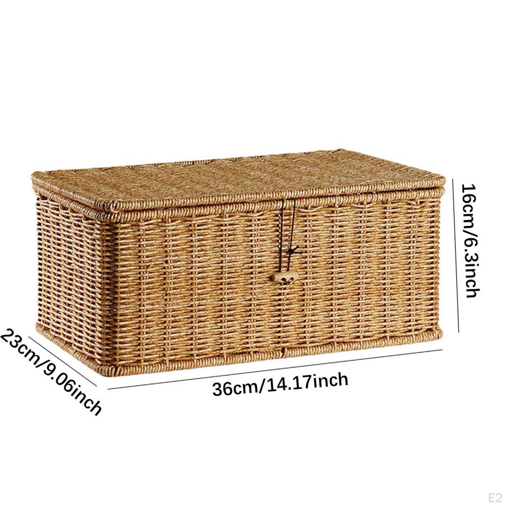 Прямоугольный контейнер с крышкой для организации дома на пеленальном столике и кухонной поверхности