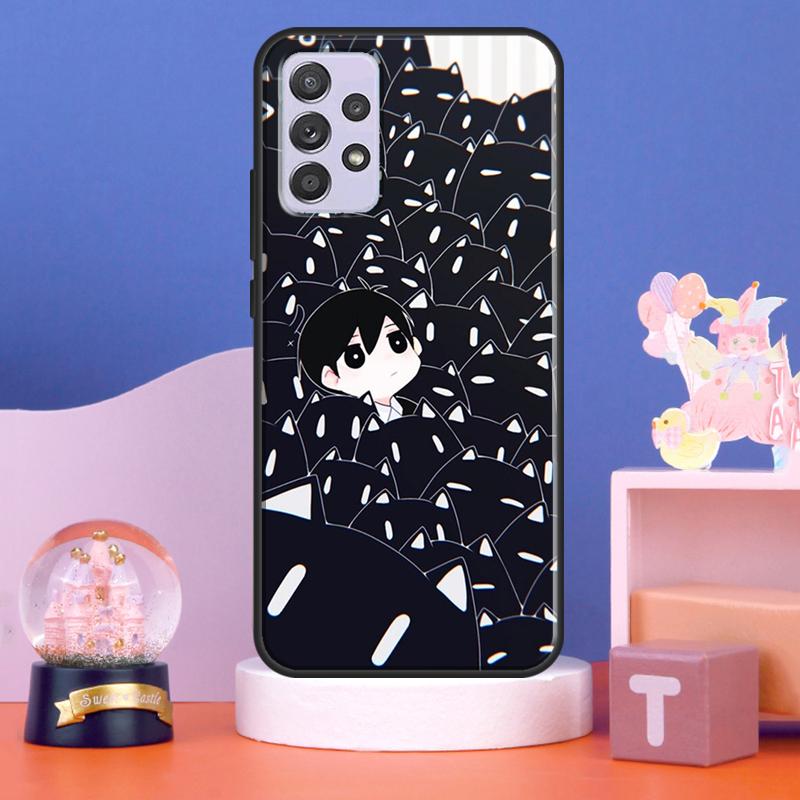 Чехол Omori для Samsung A12 A22 A32 A42 A52 A72 A51 A71 A50 A03S A21S A52S A33 A53, чехол для телефона