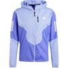 Aeroready Fw24 Own The Run Logo Athletic Hooded Slim Fit Long Sleeve Jacket Men Jacket Light-Blue IV7672