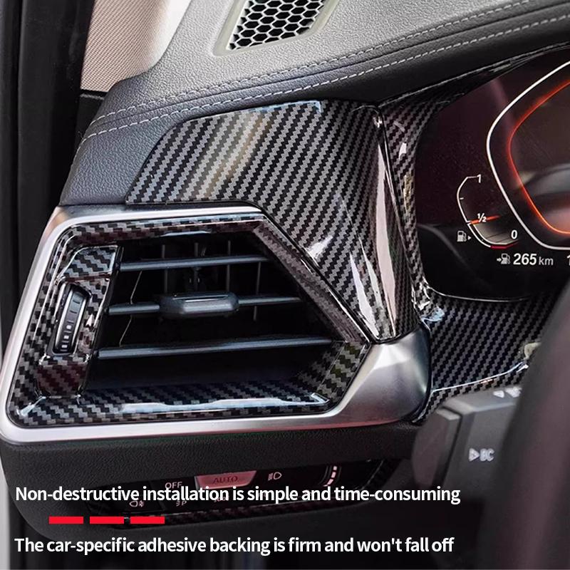 Для BMW 3-4 серии G20 G26 2020-2025: декоративные накладки на центральную консоль и приборную панель.