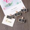 Supplies DIY Craft Memo Price Stand Label Chalkboard Mini Blackboard Message Note Clip Notice Sign