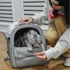 Новые Портативные Переноски для Домашних Животных Дышащая Сетка Рюкзак для Собак Складная Большая Вместимость Сумка для Переноски Кошек Путешествия на Открытом Воздухе Товары для Домашних Животных