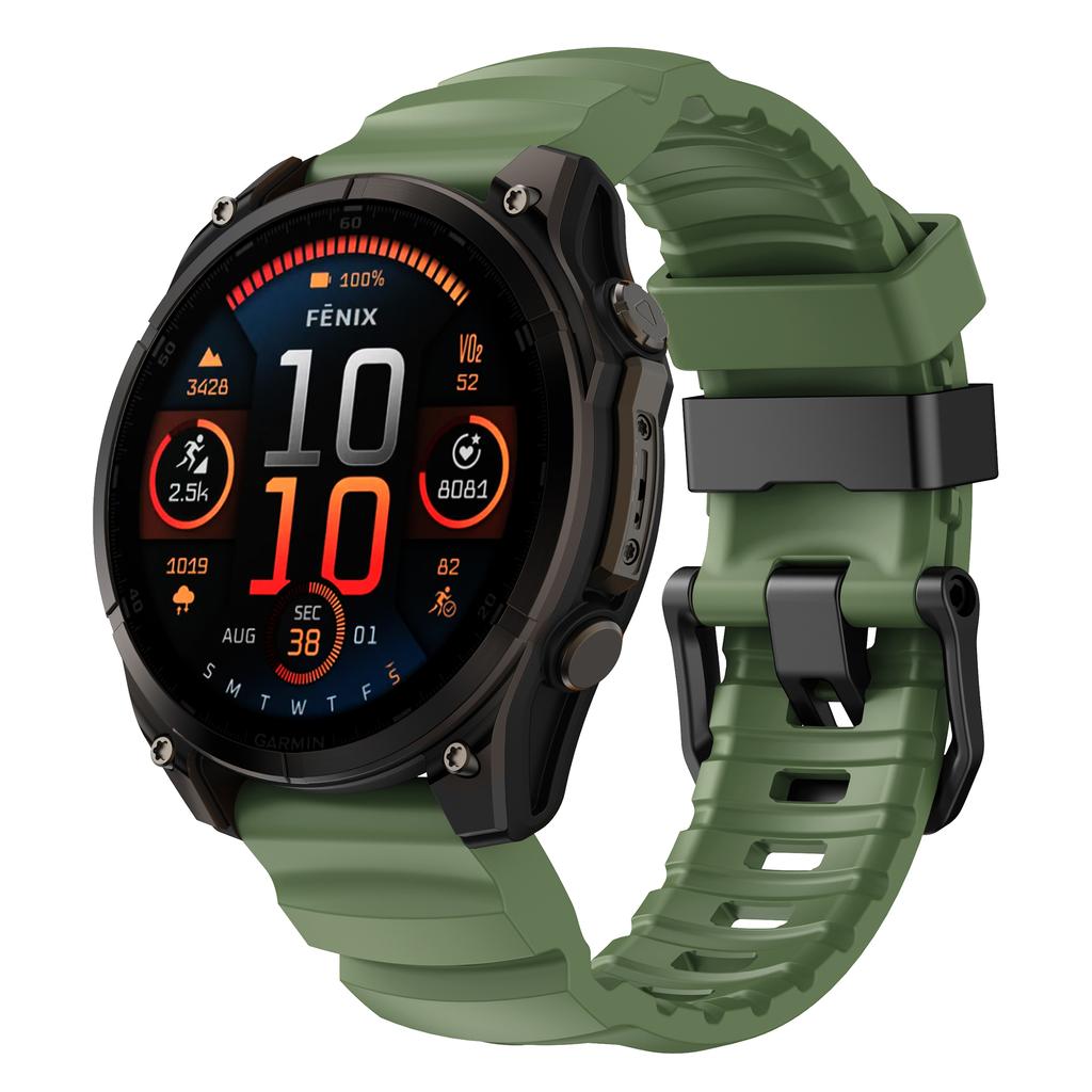 22mm 26mm Strap For Garmin Tactix8 Silicone Band for Garmin Fenix 8/7X Pro/E Enduro 3 Bracelet For Forerunner 970-965/Instinct 3