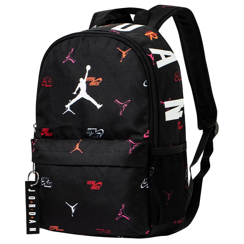 New Jordan Polyester Backpack Small Size Unisex Black JD2213008TD-005