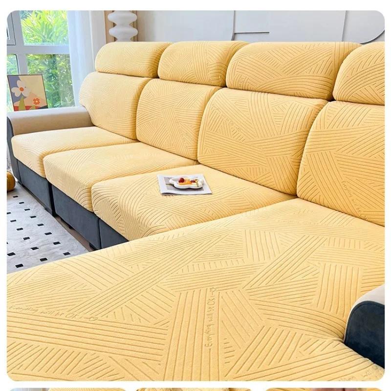 1 шт. Эластичный чехол на диван Регулируемый чехол на диван Подушка сиденья Энергосберегающий чехол L-образный Угловой чехол для дивана Чехол 1/2/3/4-местный