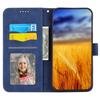 DF-03 Чехол-подставка из искусственной кожи для Huawei Mate 60 Pro Lines Imprinted Phone Cover Wallet