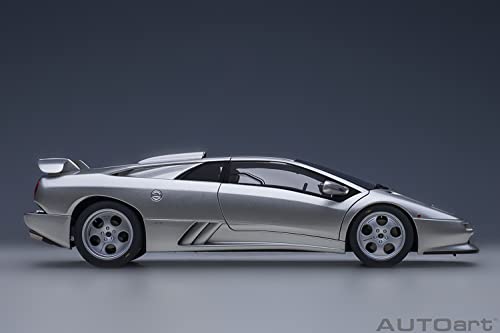 AUTOart Масштаб 1/18 Lamborghini Diablo SE30 Jota в цвете Титан/Металлик Серебристый (Готовая модель) 79143