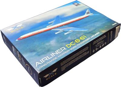 Модели Пластиковая модель XSM144010 X-Scale 1/144 DC-8-61 (Самолет)