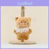 Angry Plush Cat Toy Soft Filled Doll Backpack Pendant Cute Keychain Gift Holiday