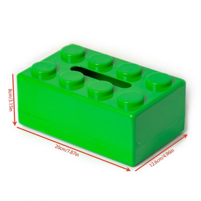 Innovative Brick Design Tissue Holder Multipurpose Desktop Paper Towel Organizer Napkin Dispenser Kitchen Decoration