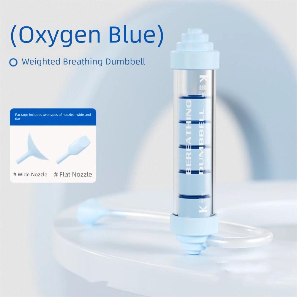 Muscle Trainer Breathing Exercise Device Lung Respirator Deep Breathing Trainer Beginners