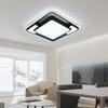 Современный светодиодный потолочный светильник для гостиной, спальни, столовой, кухни, дома, ресторана, квадратная люстра, светильники