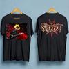 ГОРЯЧАЯ НОВИНКА Группа Slipknot 2 стороны Черная футболка Унисекс Все размеры JJ3548 Унисекс Футболка
