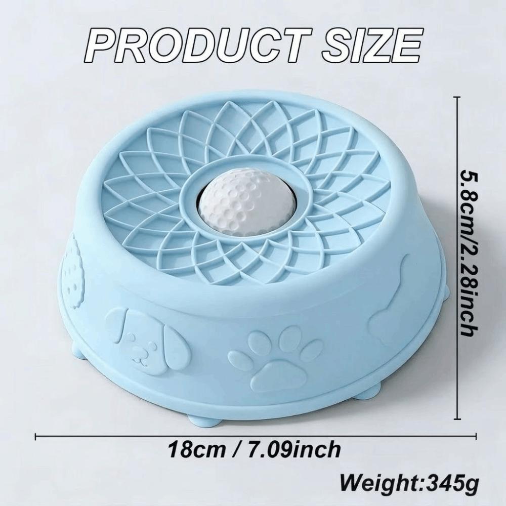 Anti-spill Slow Feeder Silicone Yogurt Licking Plate  for Puppy Kitty Training
