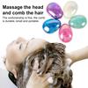 Блестящая овальная расческа для волос, мягкая щетина, массаж кожи головы, портативная дорожная, антистатическая, мини-расческа в форме яйца, детская, взрослая, для укладки волос, распутывающая щетка
