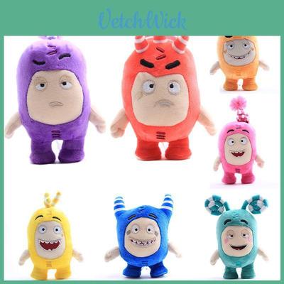 Очаровательные Oddbods 23 см Плюшевая Мягкая Игрушка Ньют Бабблс Пого Зи Джефф Фьюз Слик Кукла