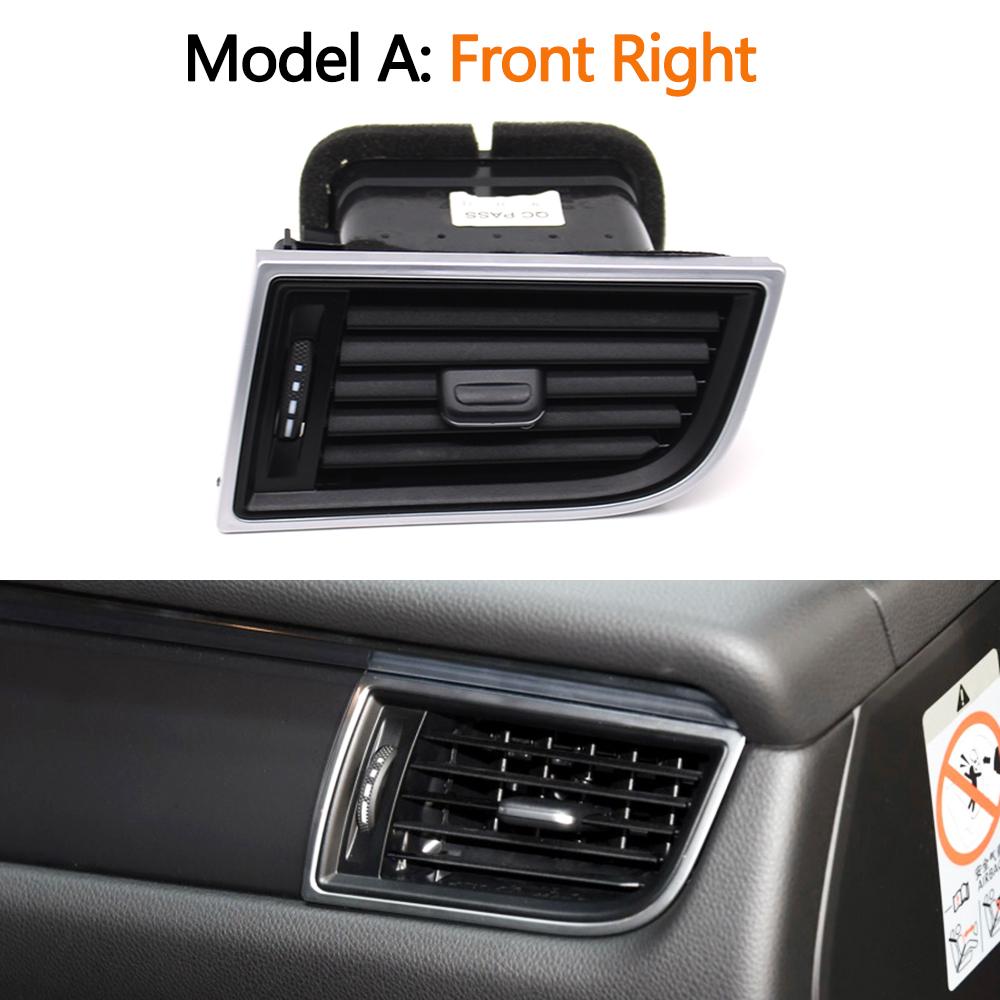 New Dashboard Left Right Central Air Conditioning AC Vent Grille Assembly For Porsche Macan 2014-2017 95B819701D 95B819702D 4YHD