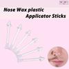 WUWUVISTA Nose Wax Stick 10.,60.,120Pcs Multi Use Wax Stick Nose Beard Eyebrow Hair Removal Stick Hair Removal Tool Kit Beeswax Safe Quick