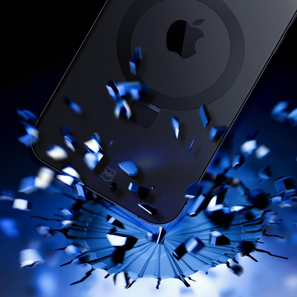 Apple iPhone 12 Pro Max - Чехол 3Mk Smoke с Mag&Stand