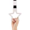 Star Shape Star Car Handrail Belt Warning Star Rear Bumper Warning Ring  Universal