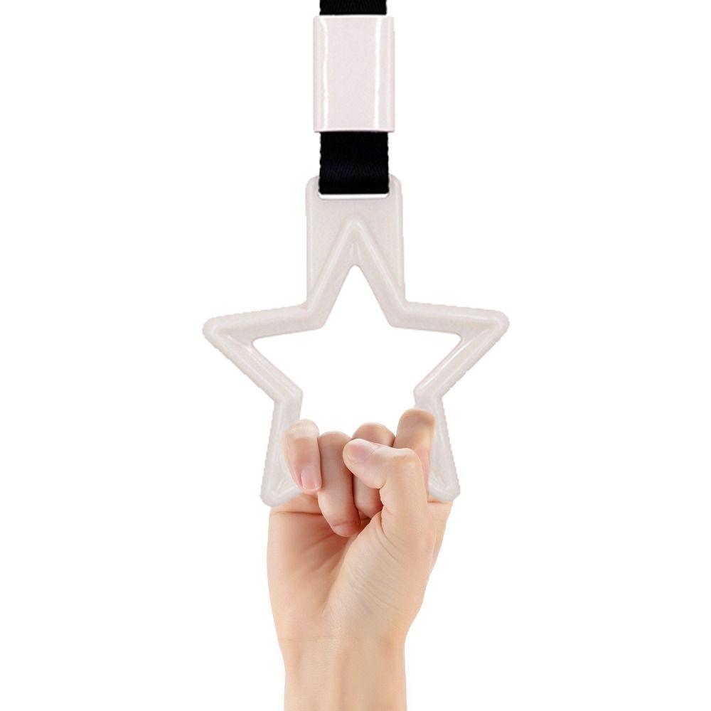 Star Shape Star Car Handrail Belt Warning Star Rear Bumper Warning Ring  Universal