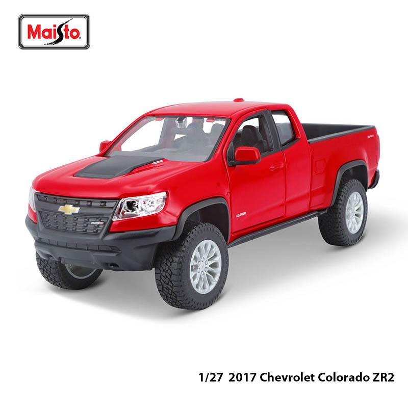 Maisto 1:27 2017 Chevrolet Colorado ZR2 Highly-detailed die-cast precision Alloy car model collection gift