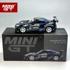 YVAZ6 MINIGT 1:64 Toyota GR86 HKS TYPE R 2022 Токийский Автосалон MGT Литой Модель Автомобиля 1005