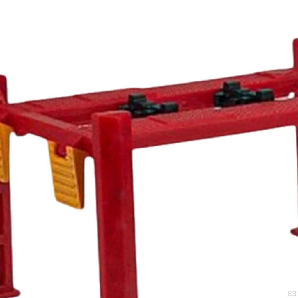 Набор гаражного подъемника 1/64 Модель Симуляция Коллекционный Классическая Миниатюрная Скульптура Машинки Игрушки для Мастерской