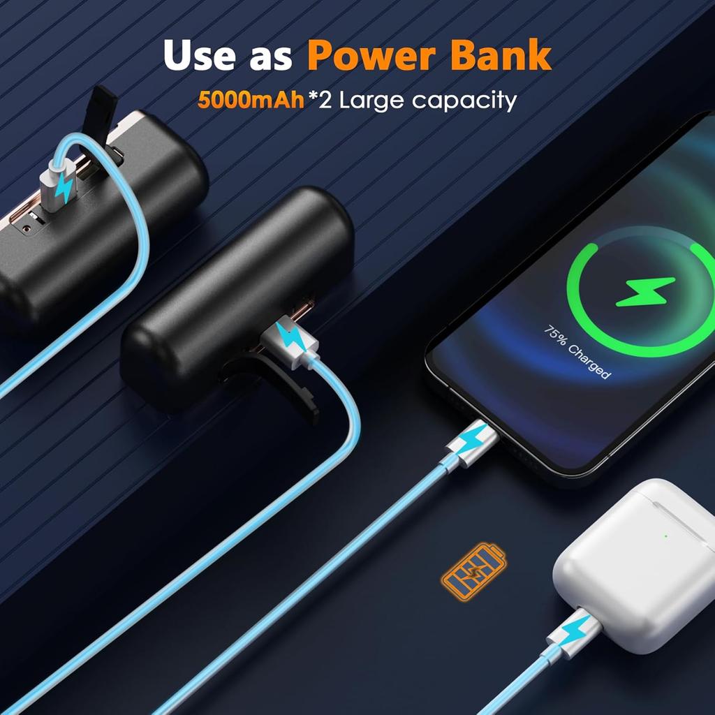 Rechargeable Hand Warmers 2 Pack, Magnetic Electric with LED, 4 Heat Levels up to 131°F, Portable Pocket Heater for Men & Women