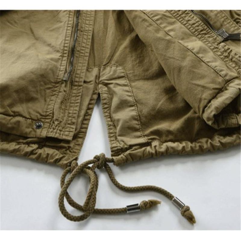 Autumn Winter Men's Slim Fit Jacket High Neck Man Trench Breasted Outerwear Casual Top Coat Windbreaker Windproof Clothing