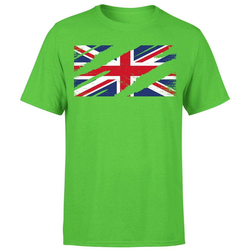 Torn Union Jack Flag TShirt Funny Country British Football Unisexs T ShirtOrP1A
