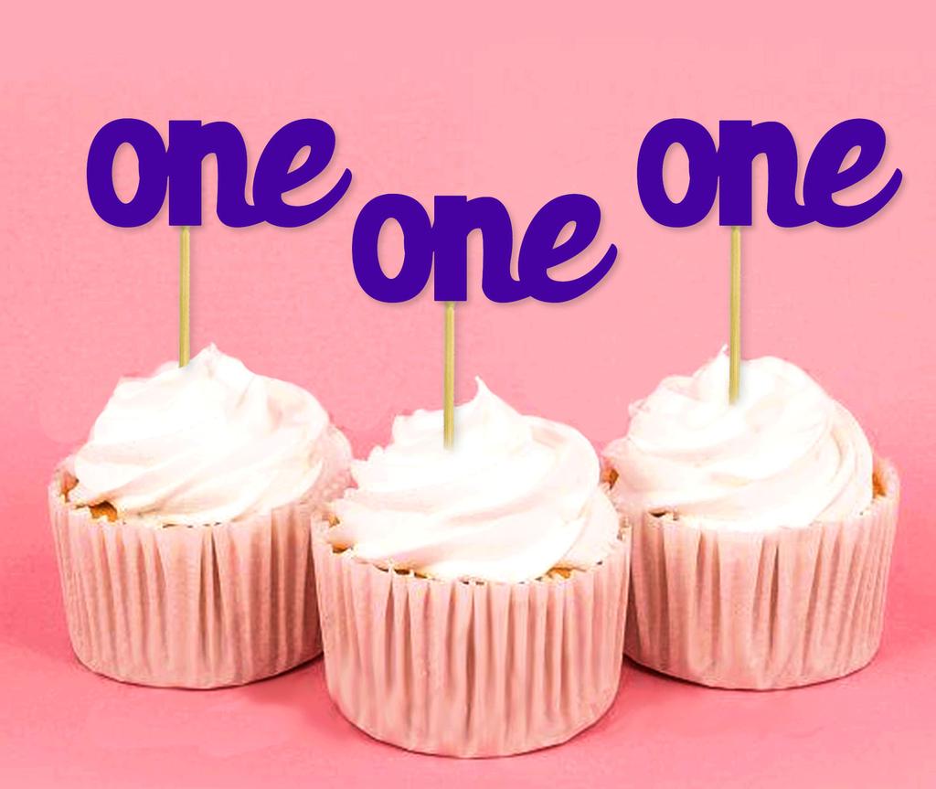 Дарлинг Сувенир| Топперы для кексов на первый день рождения | Десертные украшения - упаковка