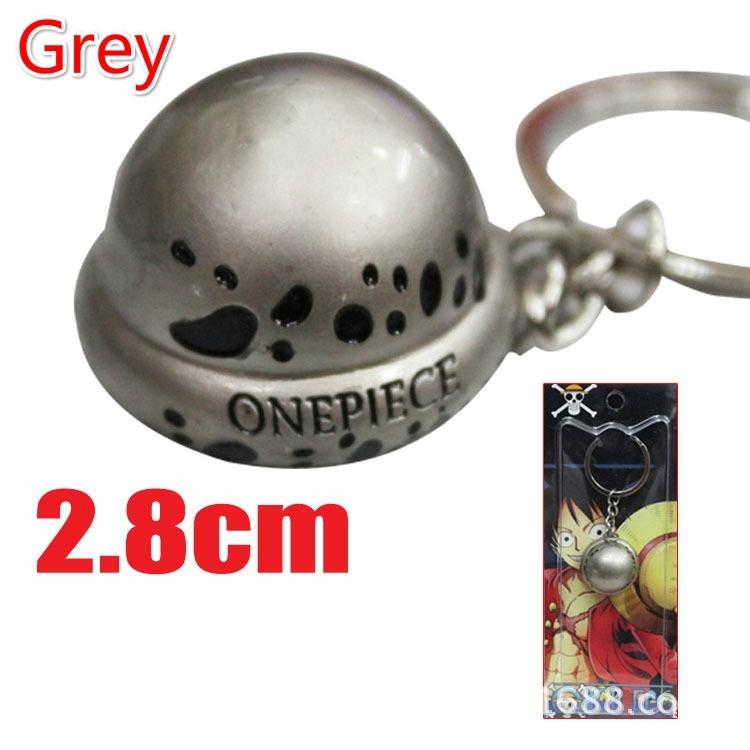One Piece Keychain Antique Straw Hat Keychain 3D Vintage Anchor Rudder Pendants Key Chains Metal Key