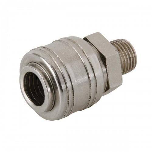 Silverline Euro Air Line Male Thread Quick Coupler