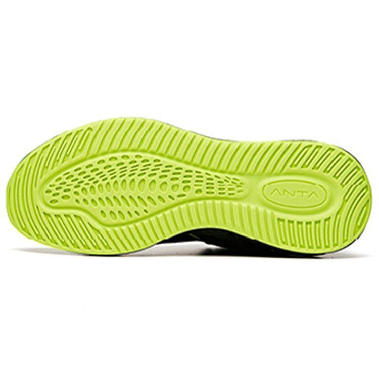 Anta C37+ Удобные повседневные дышащие износостойкие нескользящие низкие кроссовки для бега для мужчин черные фиолетовые 912045537-5