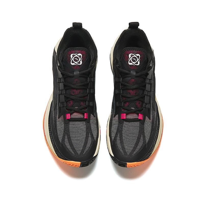 Anta Кроссовки для баскетбола Shunxi 1 Garden Nitrogen Technology с амортизацией, нескользящие, низкие, мужские, черные 912411110Q-4