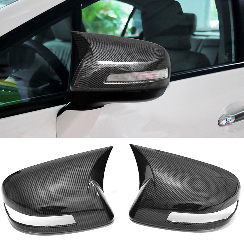Для автомобиля honda civic 9th 2012-2015 гг. Карбоновый узор с рогом, отделка зеркала заднего вида, ремонт 2013 г.