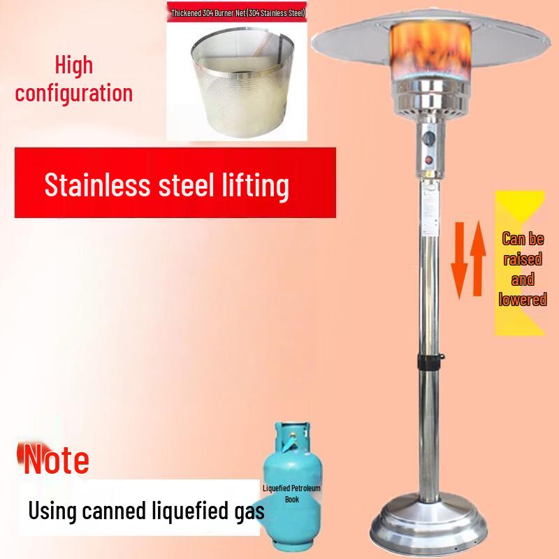 Kaooseen Umbrella Gas Patio Heater